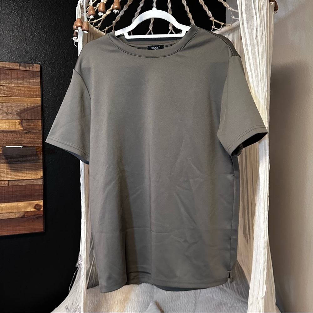 Dark grey heavyweight shirt